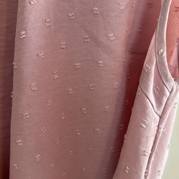 🌸 SHEIN Curve rose pink sleeveless wrap top. Size 1XL. - Picture 5 of 8